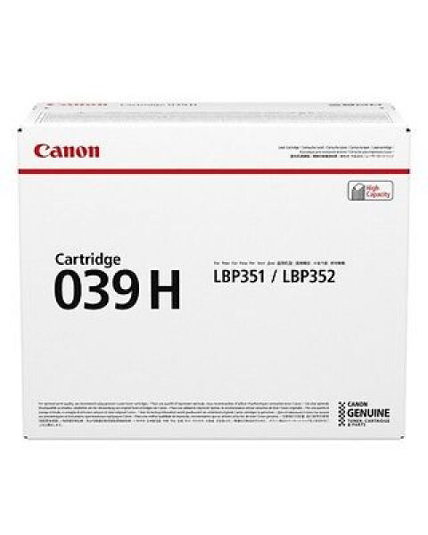 Canon Toner schwarz Cartridge 039H