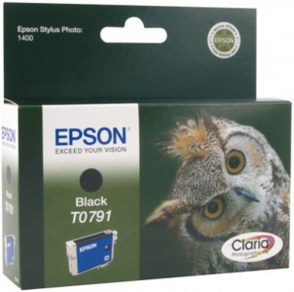 Epson Tinte Schwarz (C13T07914010) - zu Stylus Photo 1400/PX800FW