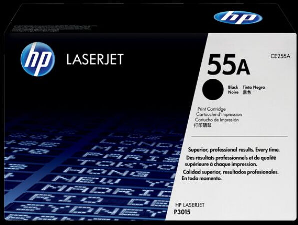 HP Toner Black (CE255A) - zu LaserJet P3015