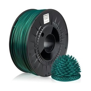 5 x MIDORI® 3D Drucker 1,75mm PLA Filament 1kg Spule Rolle Premium Grün Metallic