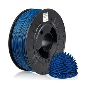 MIDORI® 3D Drucker 1,75mm PLA Filament 1kg Spule Rolle Premium Blau Metallic