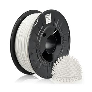 MIDORI® 3D Drucker 1,75mm PLA Filament 1kg Spule Rolle Premium Weiß RAL9016
