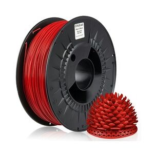 MIDORI® 3D Drucker 1,75mm PLA Filament 1kg Spule Rolle Premium Signalrot RAL3001