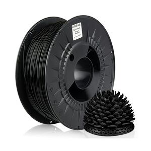 4 x MIDORI® 3D Drucker 1,75mm PLA Filament 1kg Spule Rolle Premium Schwarz RAL9005