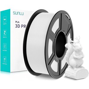 Sunlu PLA Filament White 1.75mm 1kg