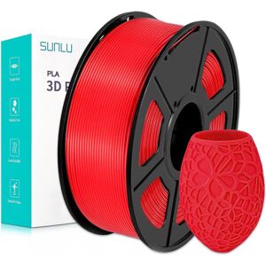 Sunlu PLA Filament Red 1.75mm 1kg