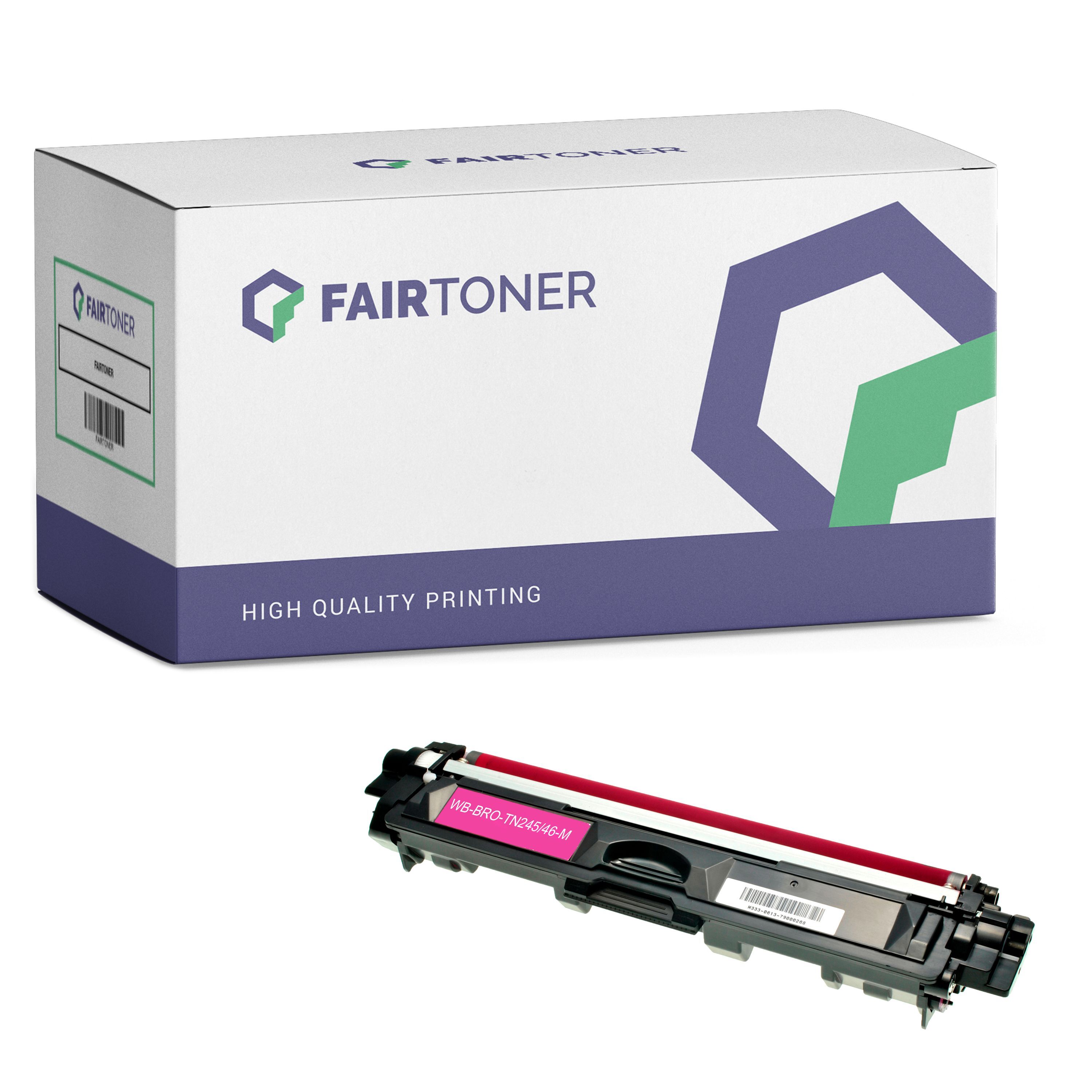 FairToner Kompatibel zu Brother HL-3142 CW (TN-246M) Toner Magenta