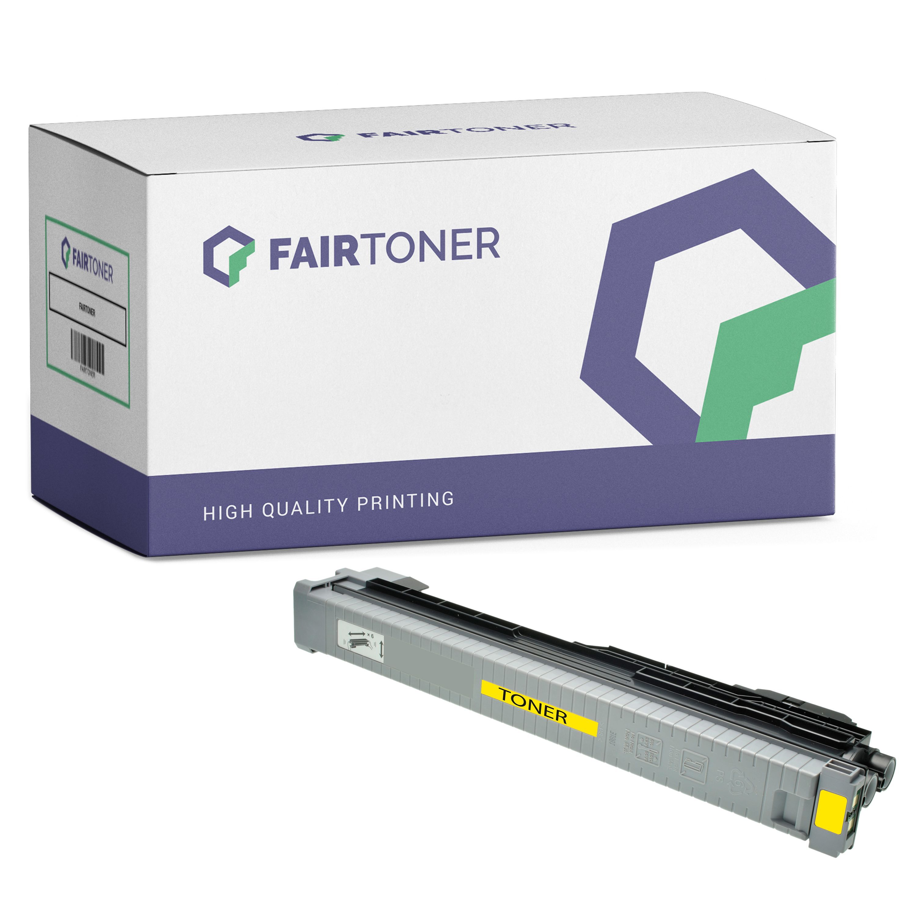 FairToner Kompatibel zu Canon IR-C 5100 Series (0259B002 / C-EXV17) Toner Gelb