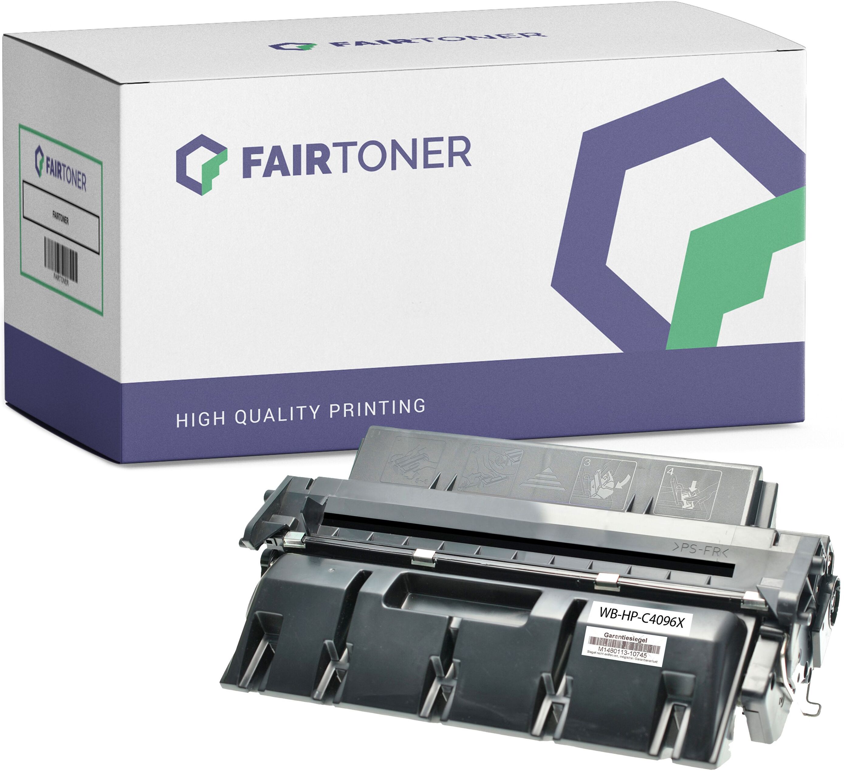 FairToner Kompatibel zu HP LaserJet 2100 (1561A003 / EP-32) Toner Schwarz XL