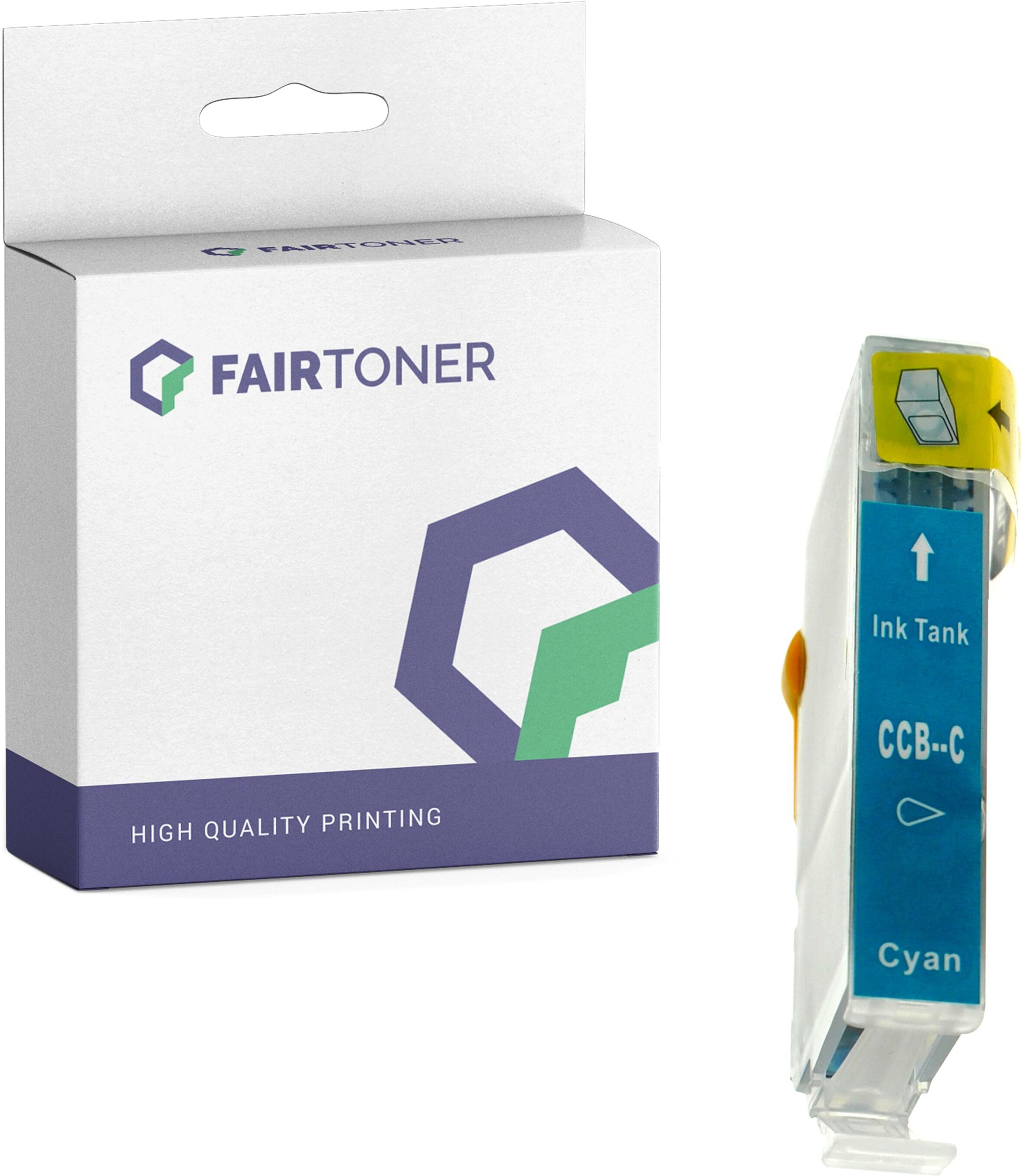 FairToner Kompatibel zu Canon I 550 Series (4480A002 / BCI-3EC) Druckerpatrone Cyan