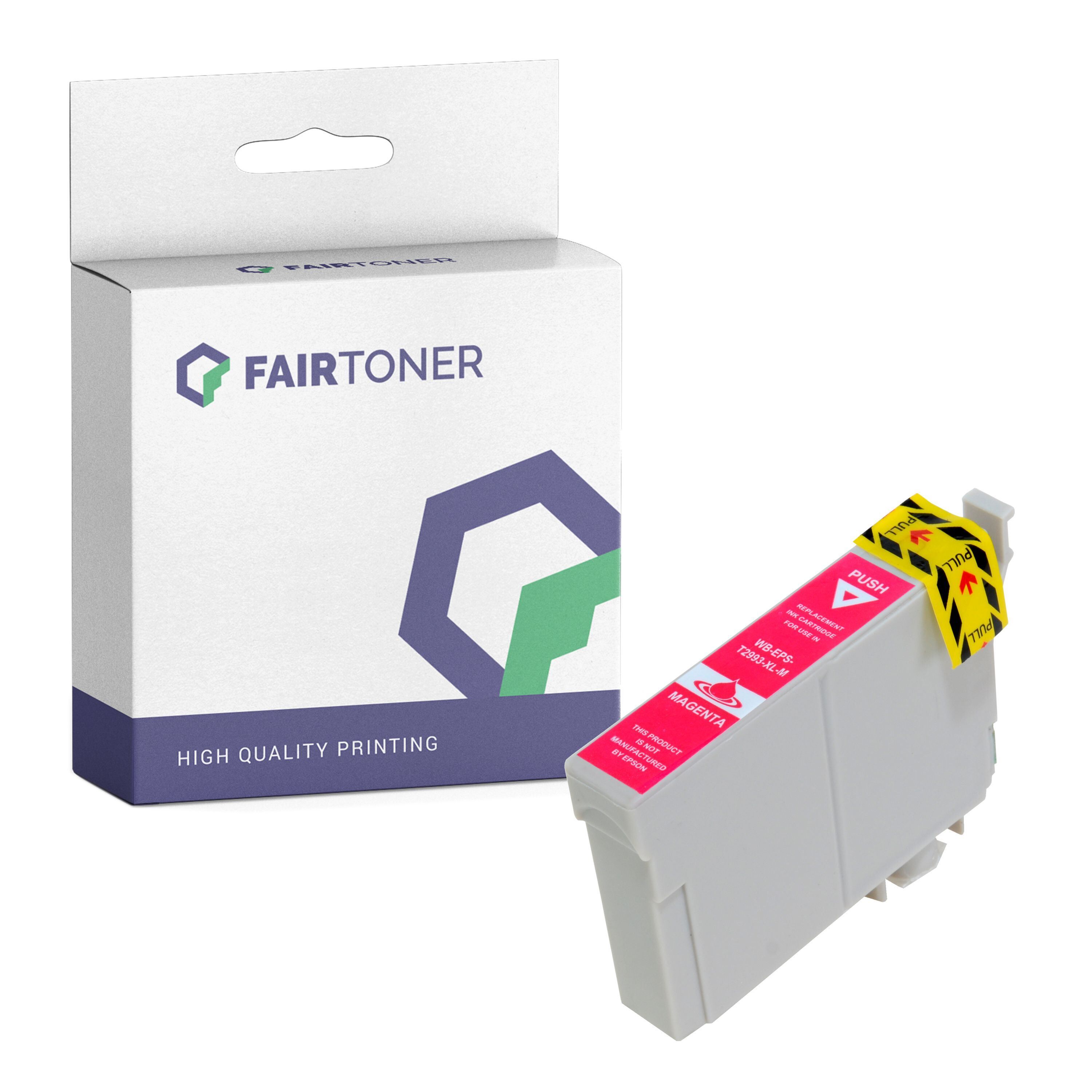 FairToner Kompatibel zu Epson Expression Home XP-452 (C13T29934012 / 29XL) Druckerpatrone Magenta