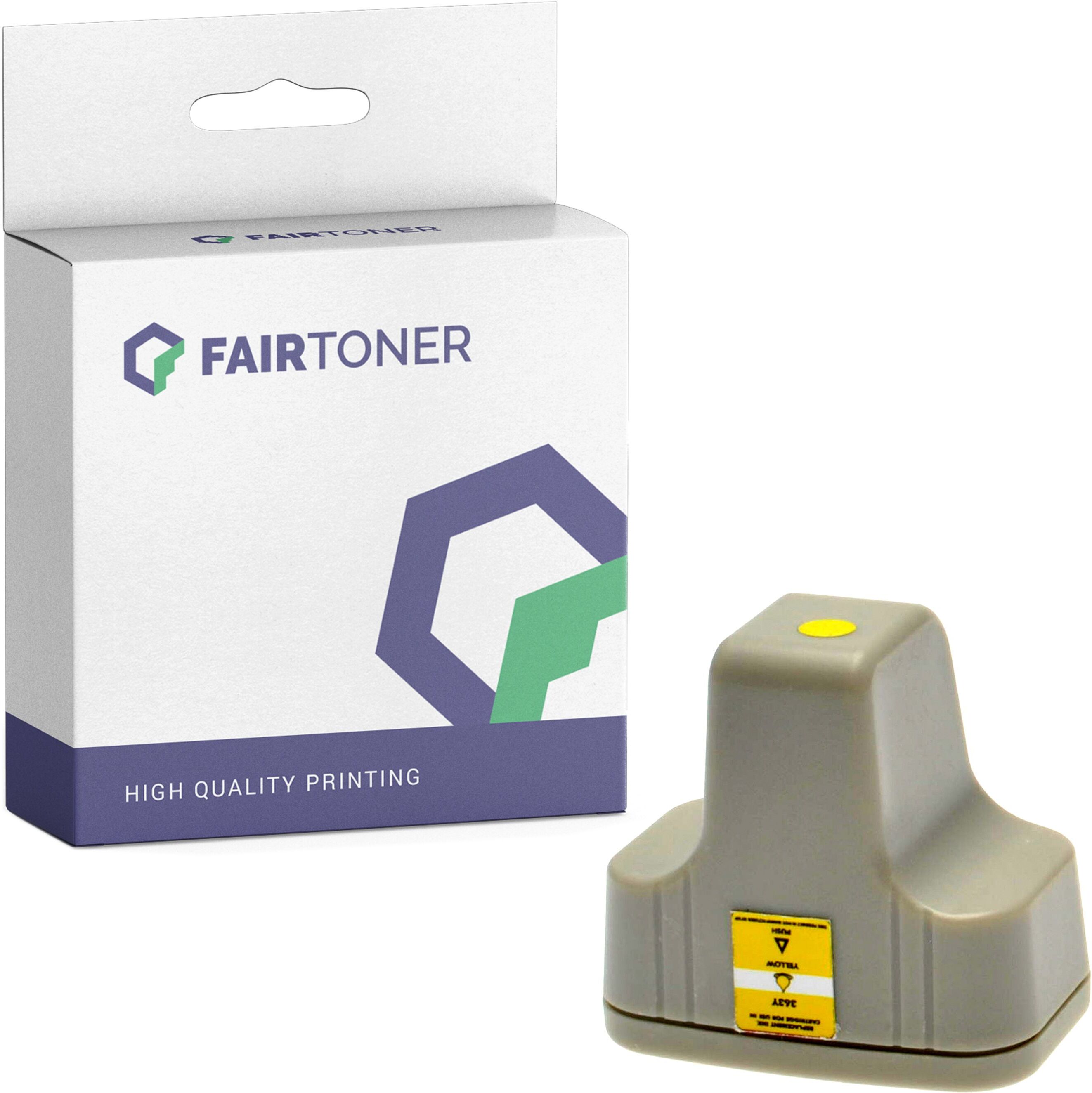 FairToner Kompatibel zu HP PhotoSmart D 7468 (C8773EE / 363) Druckerpatrone Gelb