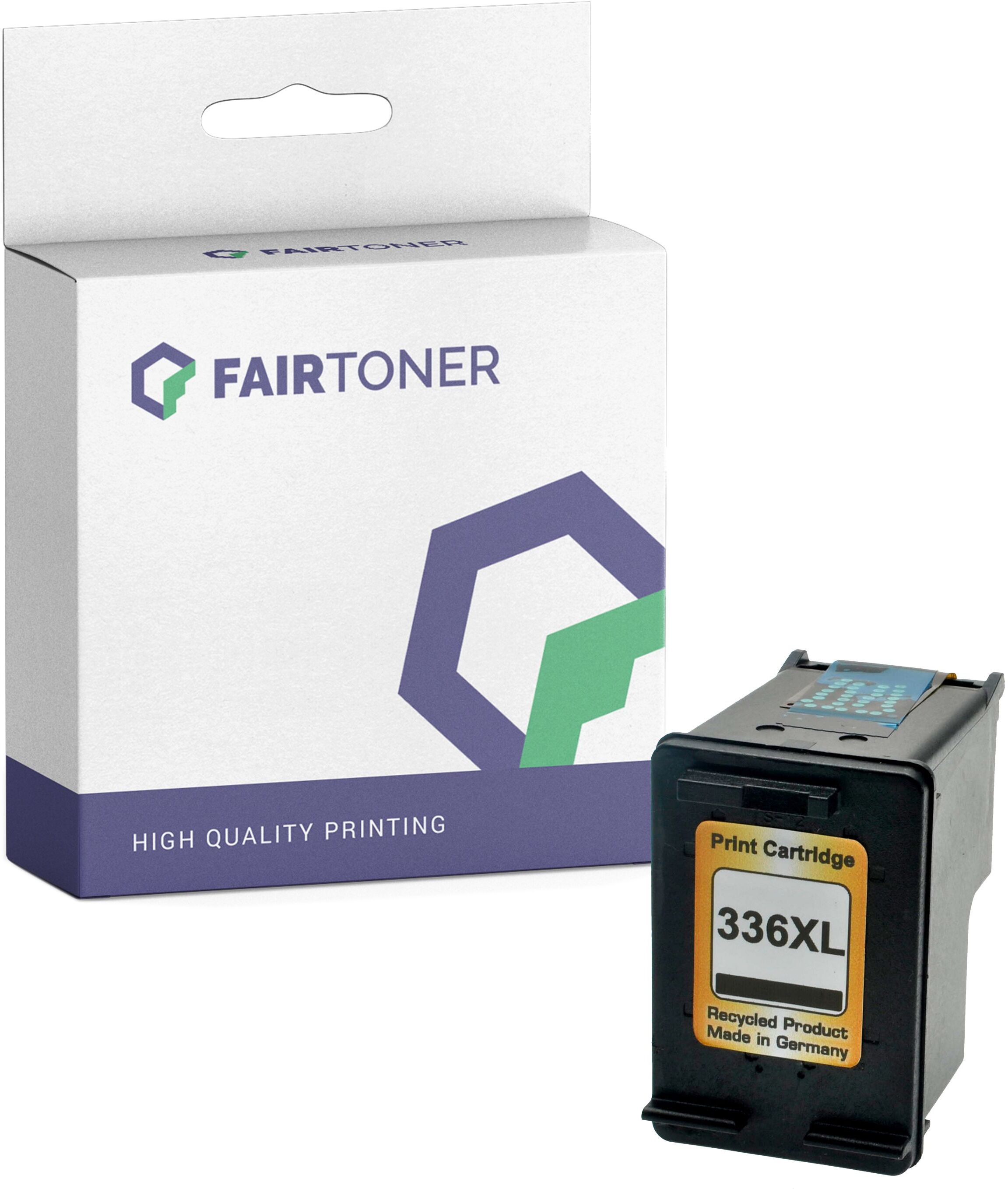 FairToner Kompatibel zu HP PhotoSmart C 3140 (C9362EE / 336) Druckerpatrone Schwarz