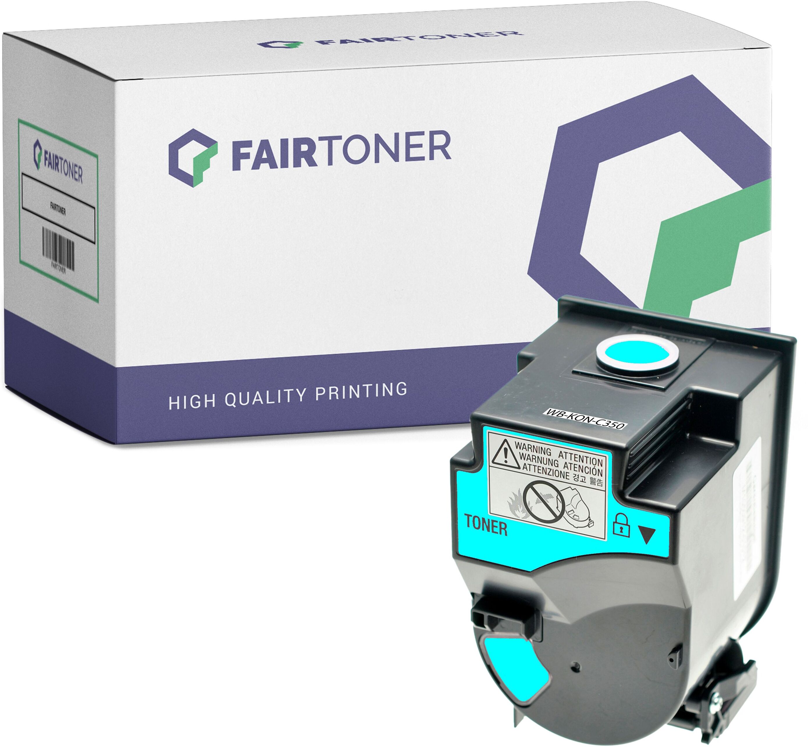 FairToner Kompatibel zu Konica Minolta TN-310C (4053-703) Toner Cyan