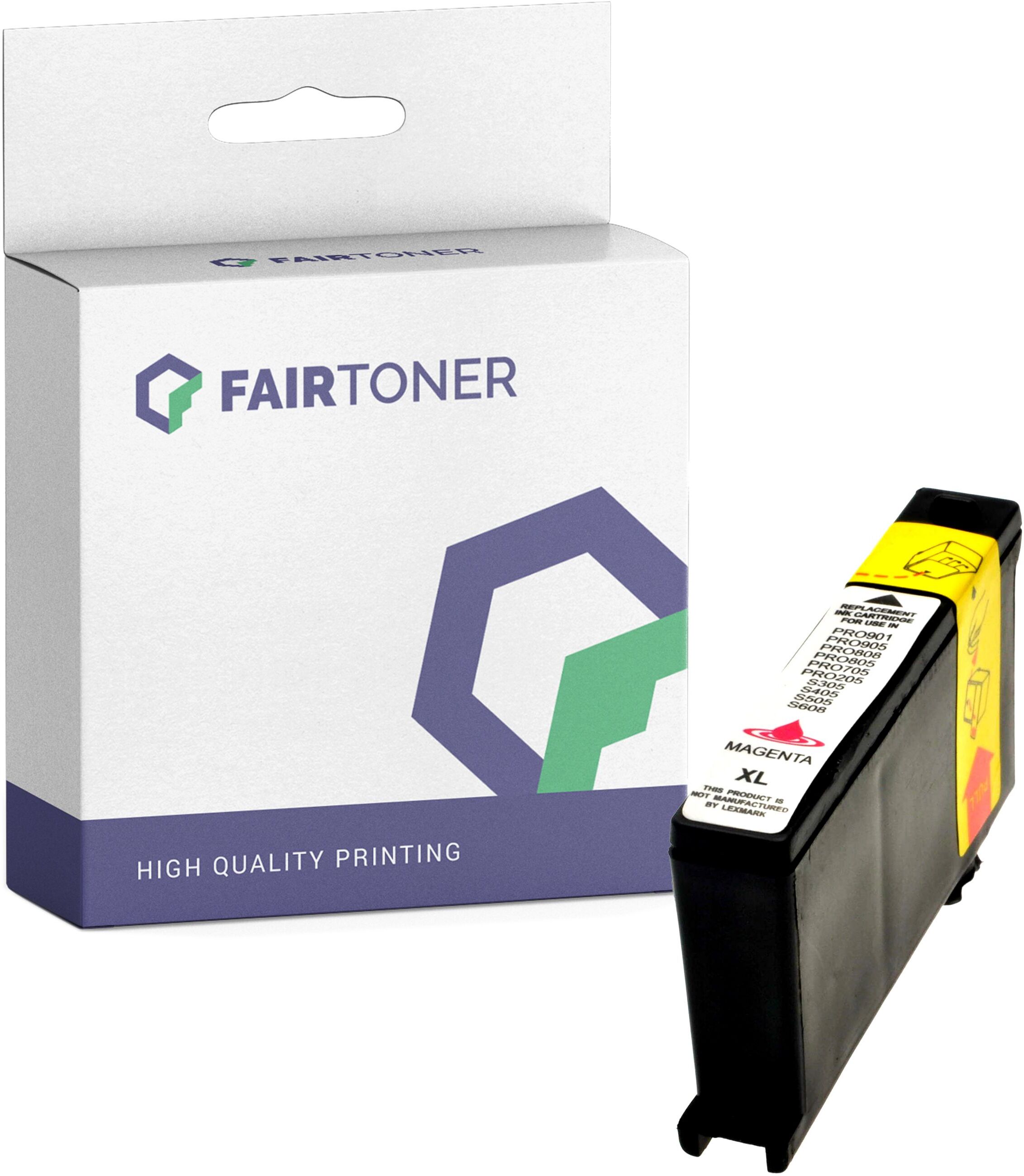 FairToner Kompatibel zu Lexmark Impact S 300 Series (14N1094E / 100XLA) Druckerpatrone Magenta