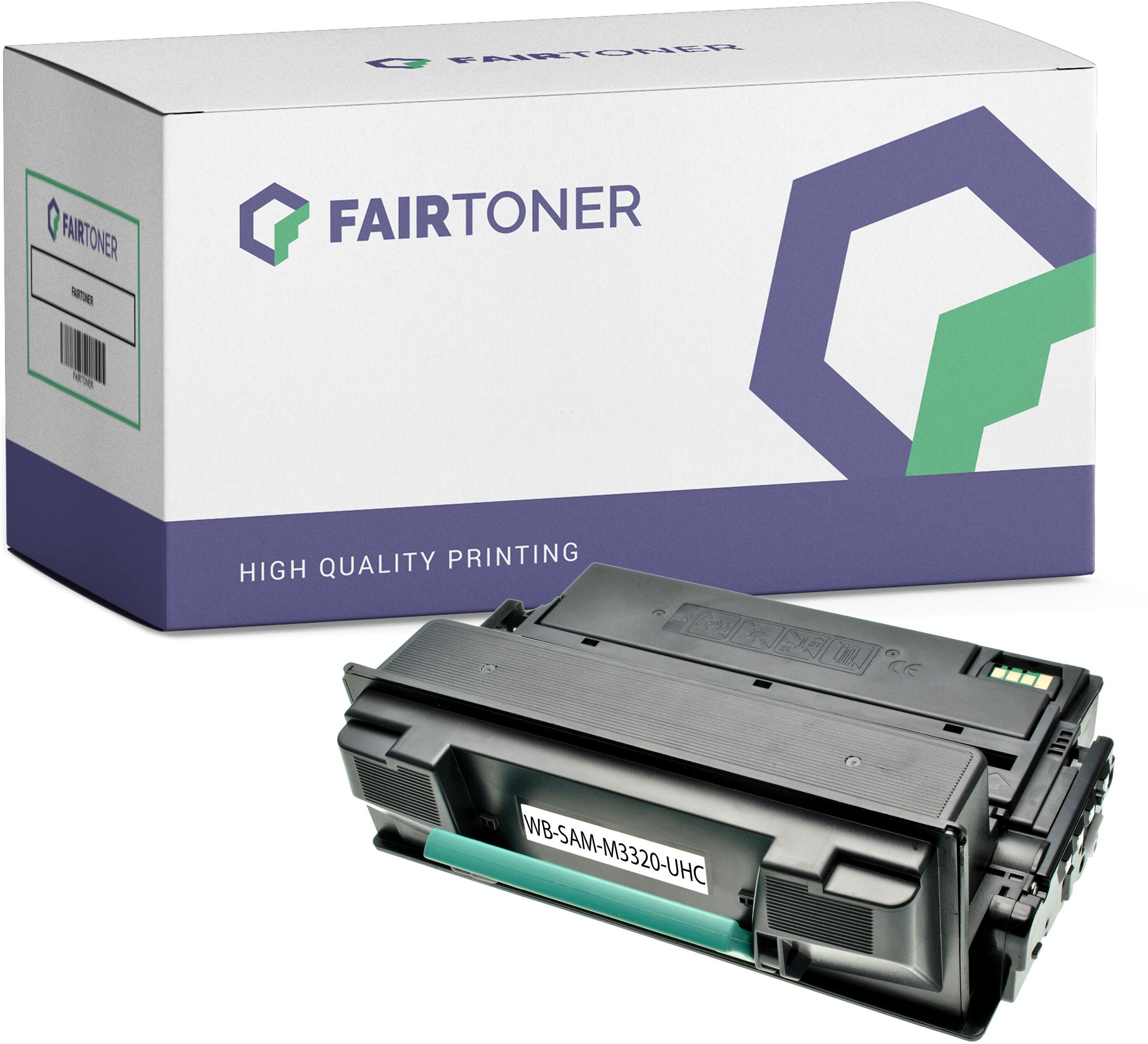 FairToner Kompatibel zu Samsung SL-M 3820 ND (MLT-D203E/ELS / 203E) Toner Schwarz