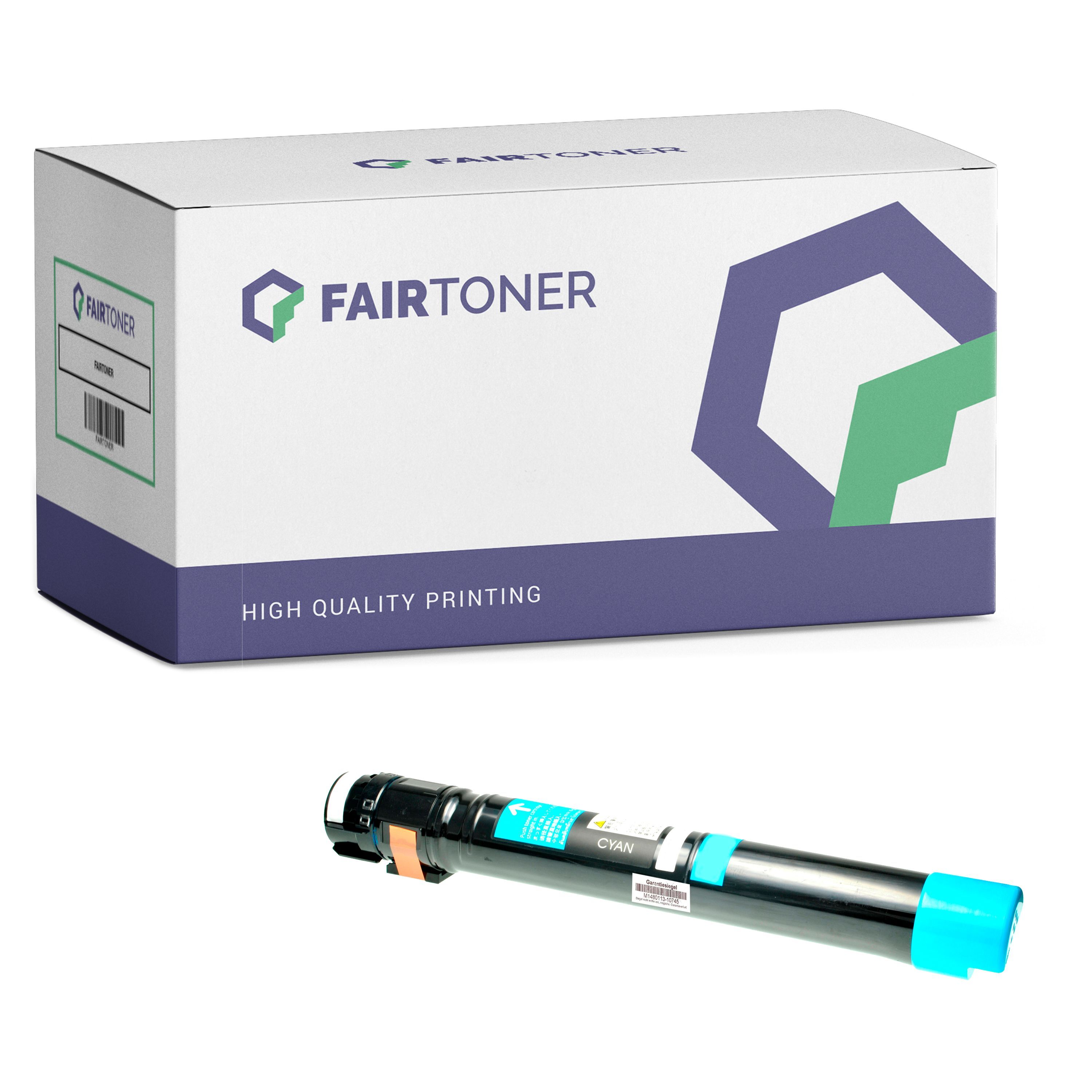 FairToner Kompatibel zu Xerox WC 7425 FX (006R01398) Toner Cyan