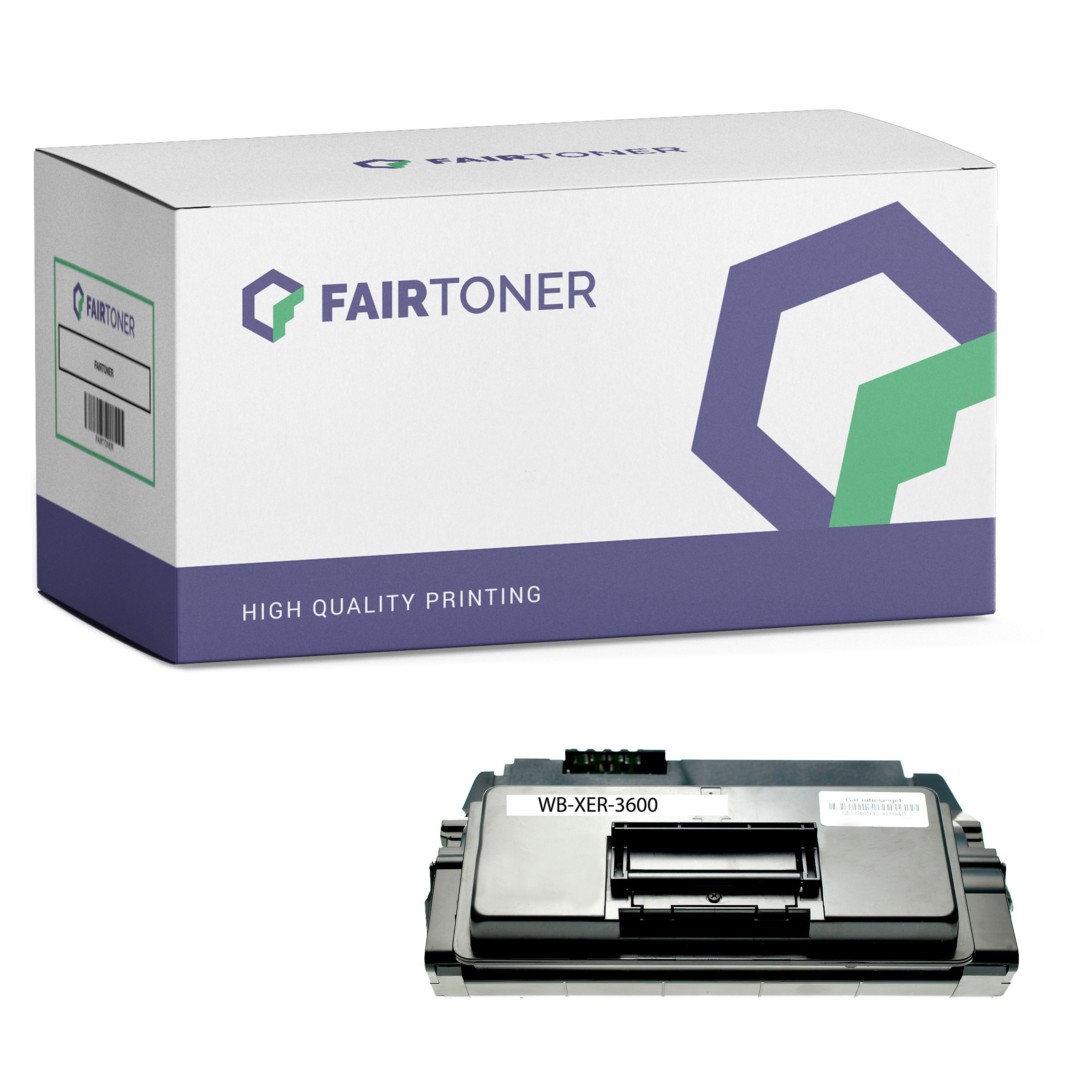 FairToner Kompatibel zu Xerox Phaser 3600 V EDNM (106R01370) Toner Schwarz