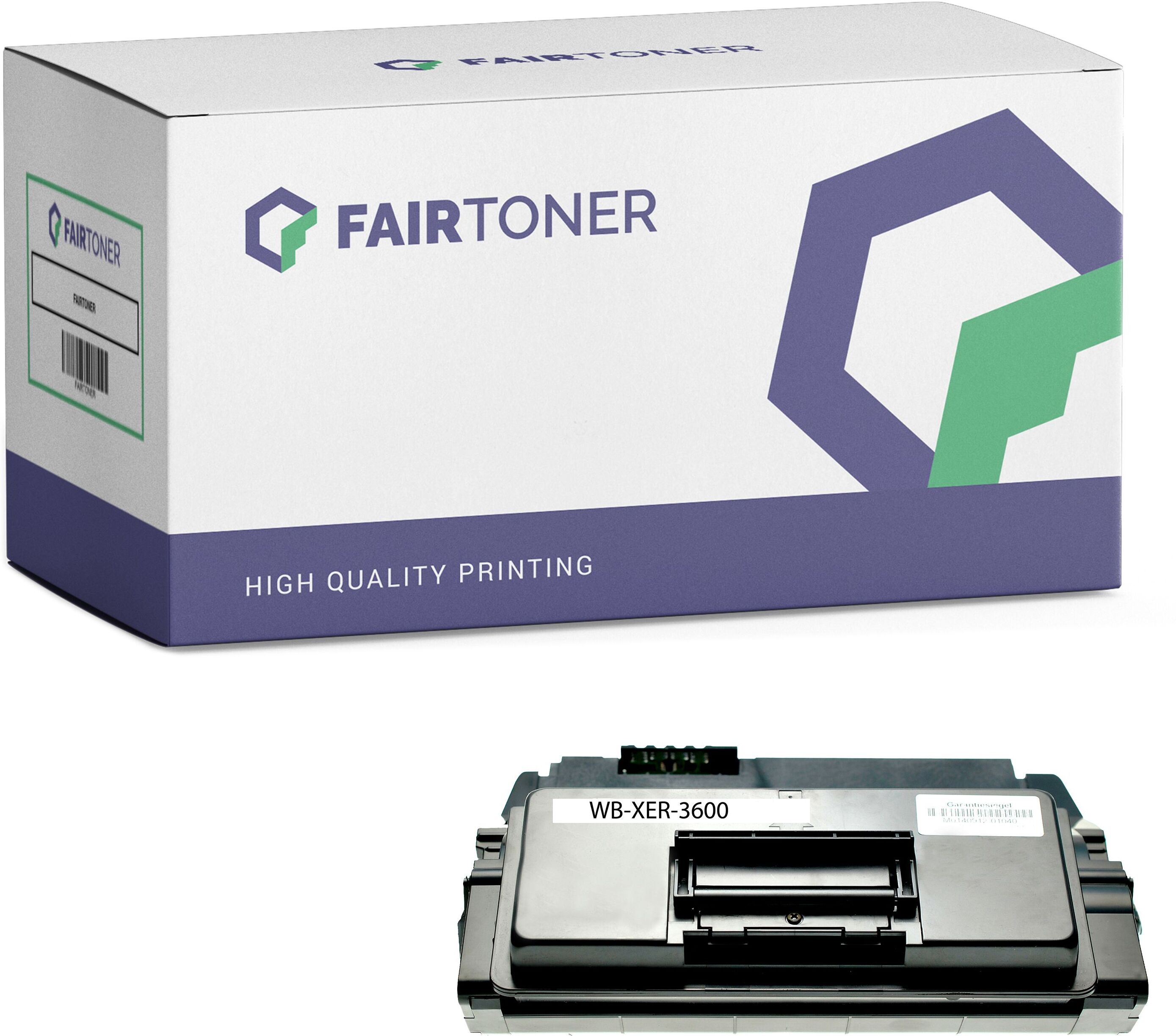 FairToner Kompatibel fÃ¼r Xerox 106R01370 Toner Schwarz