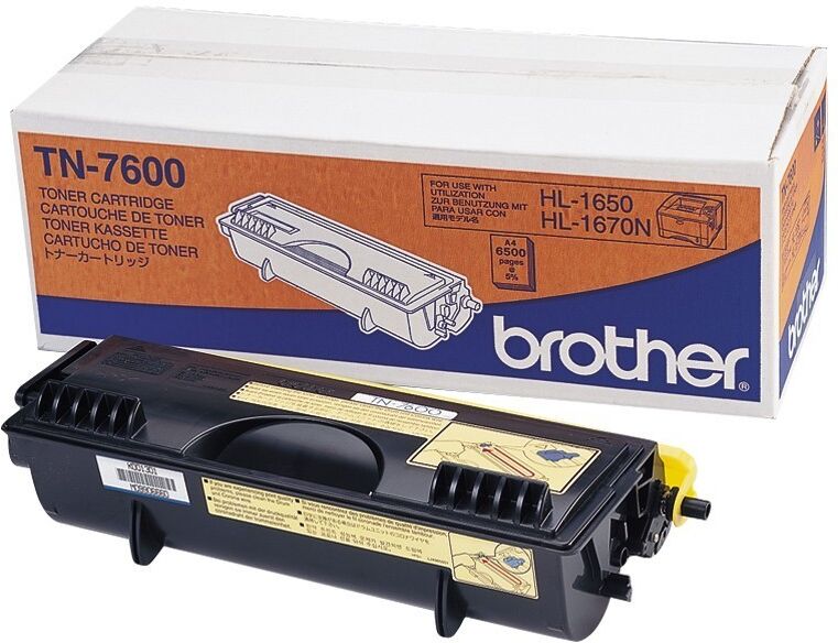 Brother Original Brother HL-5050 (TN-7600) Toner Schwarz