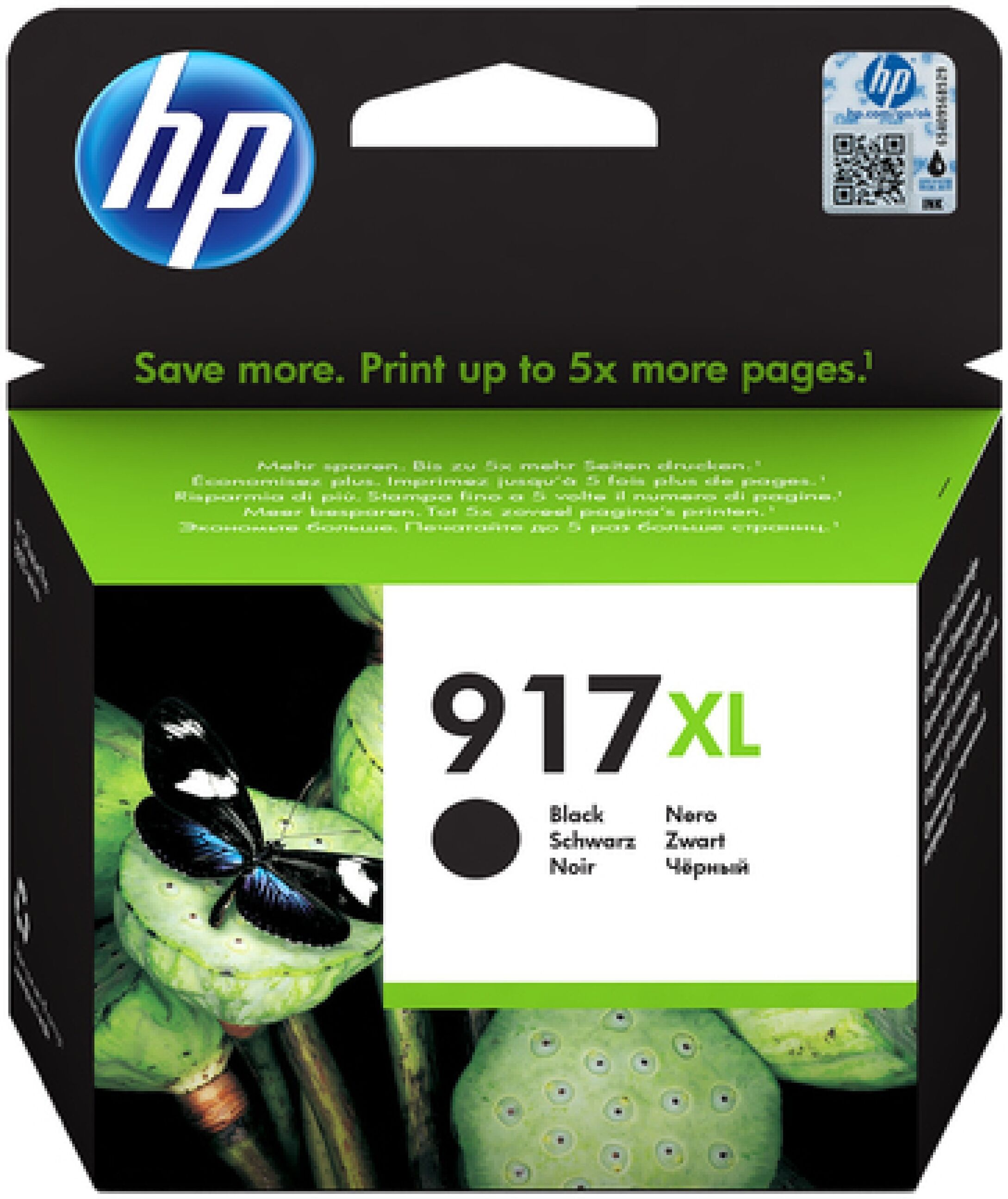 HP Original HP 917XL (3YL85AE) Druckerpatrone Schwarz