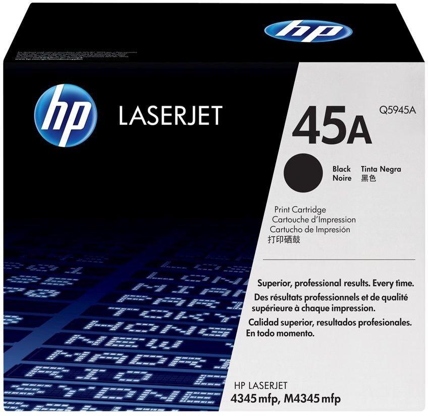 HP Original HP LaserJet 4345 x MFP (Q5945A / 45A) Toner Schwarz