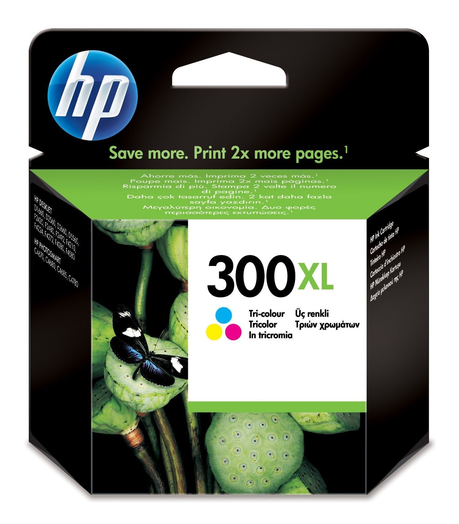 HP Original HP DeskJet F 4292 (CC644EE / 300XL) Druckerpatrone Color (Cyan,Magenta,Gelb)