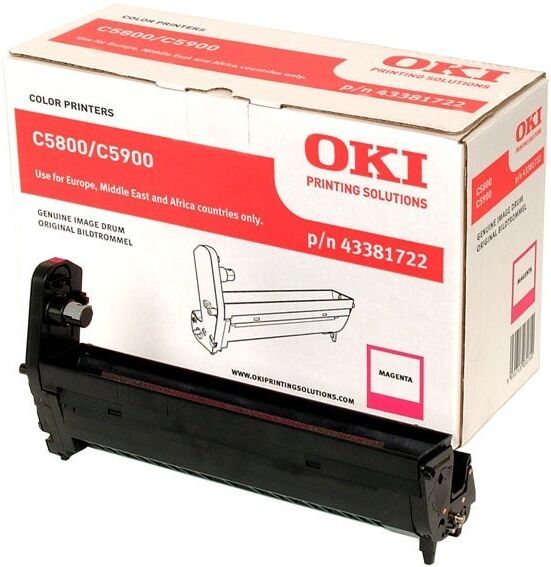 Oki Original OKI C 5900 CDTN (43381722) Trommel Magenta