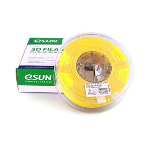 Filament eSUN 1kg PLA+ 1,75mm för 3D-skrivare gul, extra stark