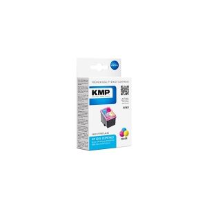 KMP H163 - 11.5 ml - farve (cyan, magenta, gul) - kompatibel - blækpatron (alternativ til: HP 62XL, HP C2P07AE) - for HP ENVY 55XX, 56XX, 76XX  Officejet 200, 250, 57XX, 8040