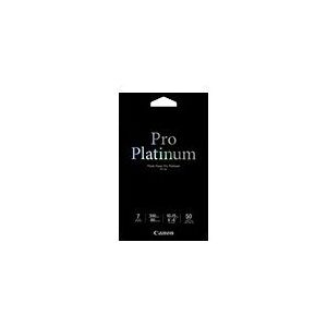 Canon Photo Paper Pro Platinum - 101.6 x 152.4 mm 50 ark fotopapir - for PIXMA MG5720, MG5721, MG5722, MG6821, MG6822, MG7720, TS5020, TS6020, TS8020, TS9020