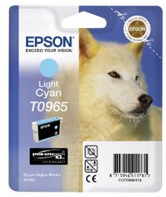 Epson T0965 LC - C13T09654010 Original - Lys Cyan 11,4 ml