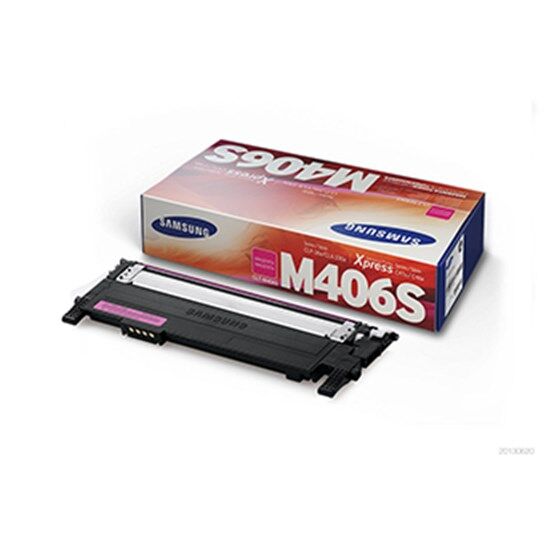 Samsung CLP-360 (CLP-360 (CLT-M406/ELS) Magenta Lasertoner, Original 1000 print