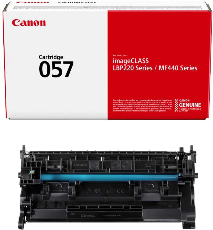 Canon CRG 057 BK Toner - 3009C002 Original - Sort 3100 sider