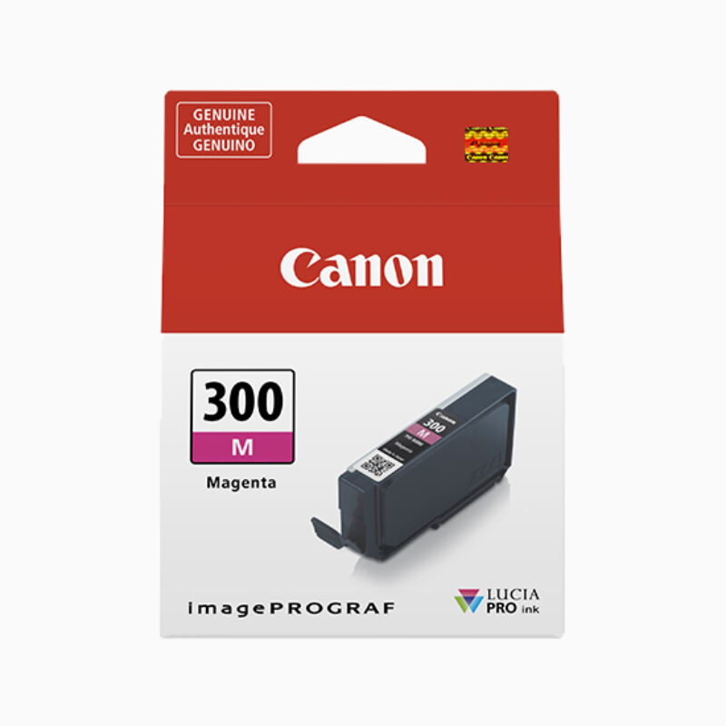 Canon PFI-300 M blækpatron - 4195C001 Original - Magenta 14 ml