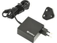 Sandberg USB-C AC oplader 65W EU+UK