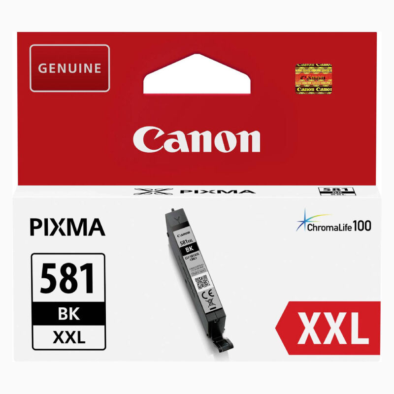Canon CLI-581 XXL blækpatron - 1998C001 Original - Sort 11,7 ml