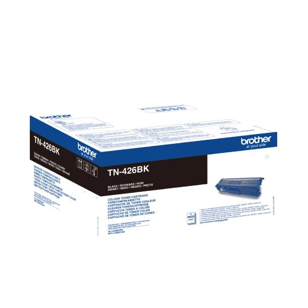 Brother TN 426 BK lasertoner - TN426BK Original - Sort 9000 sider