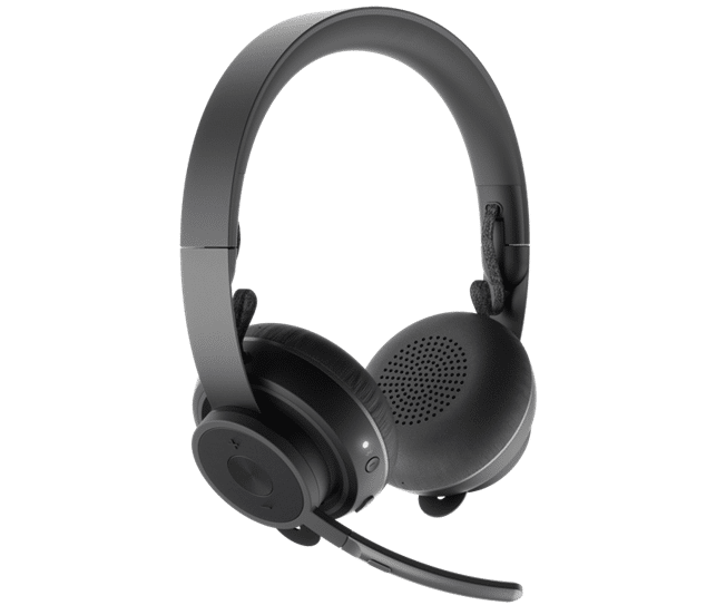 Logitech Zone trådløst headset, Graphite