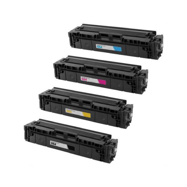 Canon 054 combo pack 4 stk Toner - Kompatibel - BK/C/M/Y 5100 sider