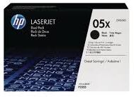 HP 05X Lasertoner combo pack 2 stk - CE505XD Original - 13000 sider