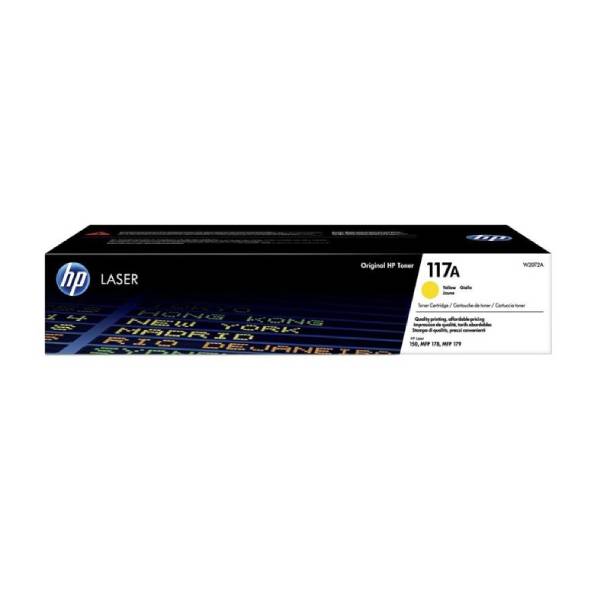 HP 117A Y lasertoner - W2072A Original - Gul 700 sider