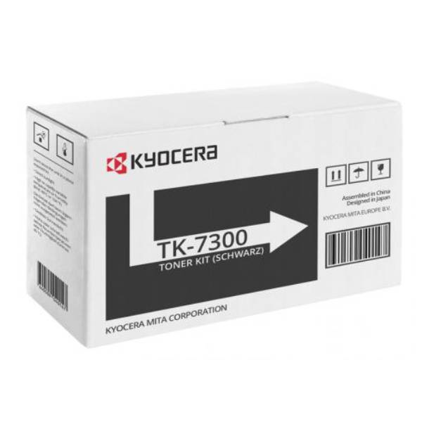Kyocera TK-7300 BK lasertoner - 1T02P70NL0 Original - Sort 15000 sider