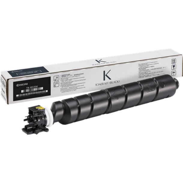 Kyocera TK-8335 BK lasertoner - 1T02RL0NL0 Original - Sort 25000 sider
