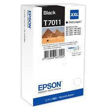Epson T7011 XXL - C13T70114010 Original - Sort 3400 sider