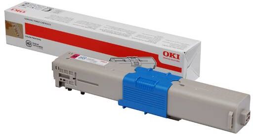 Oki C 301/321 M lasertoner - 44973534 Original - Magenta 1500 sider