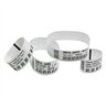 Zebra Z-band 97881K brazalete blanco imprimible