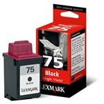 75 Cartucho de tinta (Lexmark 12A1975) negro