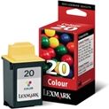 20 Cartucho de tinta (Lexmark 15M0120) color