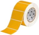 Brady THT-19-423-1-YL etiqueta de poliéster amarillo brillante 76,20 x 50,80 mm